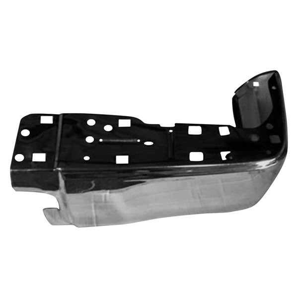 SHE8127-91AQ-2 CAPA Rear Right Hand Outer Bumper Extension for 2014-2016 Toyota Tundra - Chrome