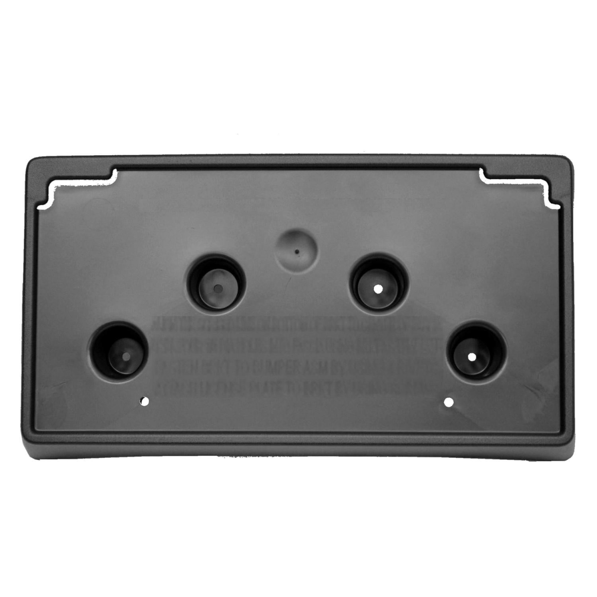 SHEGMTAHO15-90LBU Front Bumper License Bracket for 2015-2020 Chevrolet Tahoe
