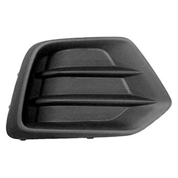 SHEGMTRAX17-95R Right Hand Front Outer Bumper Insert Fog Lamp Opening Cover for 2017-Current Chevrolet Trax