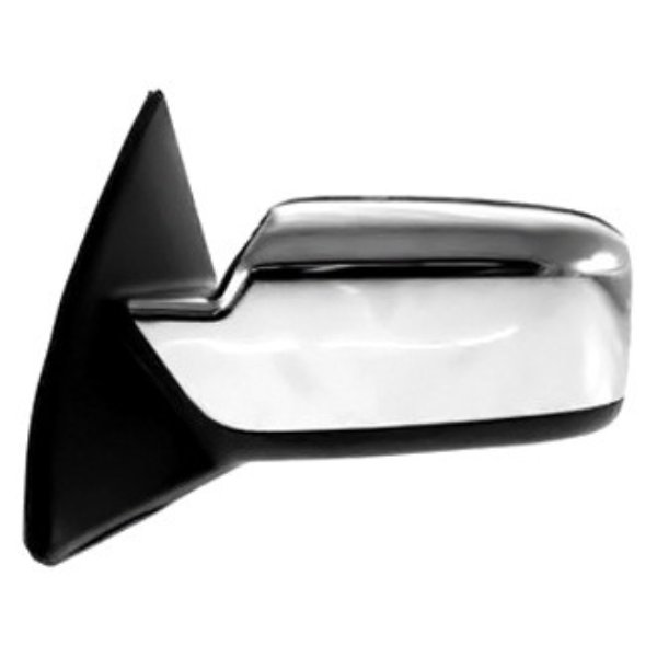 SHE408-320AL Left Hand Outer Rear View Mirror for 2007-2010 Lincoln MKZ - Chrome Cover