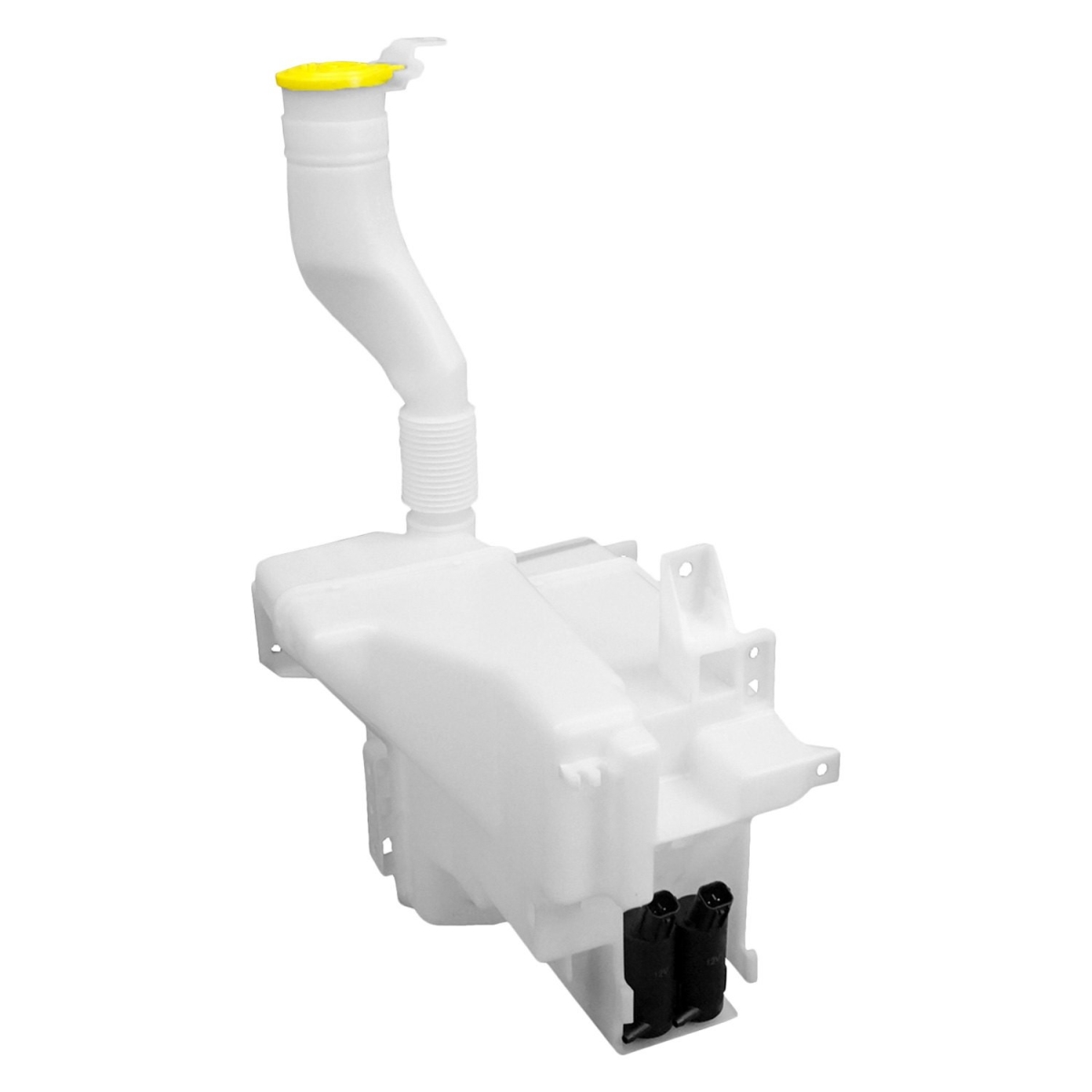 SHE6720B-600W-0 Windshield Washer Reservoir-Inlet-Cap-Front & Rear Pump Assembly for 2009-2013 Subaru Forester