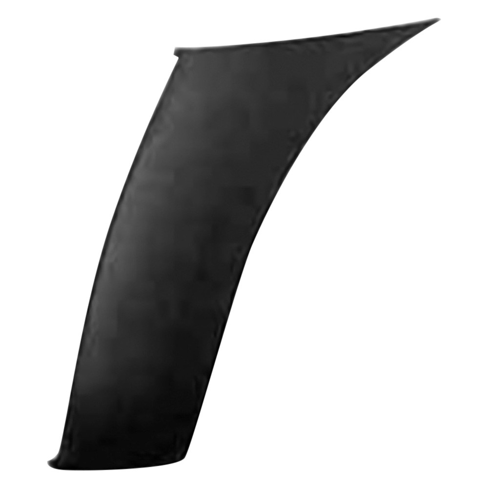 SHE8125A-90AQ-1 CAPA Front Left Hand Outer Bumper Extension for 2005-2011 Toyota Tacoma without X-Runner - Black