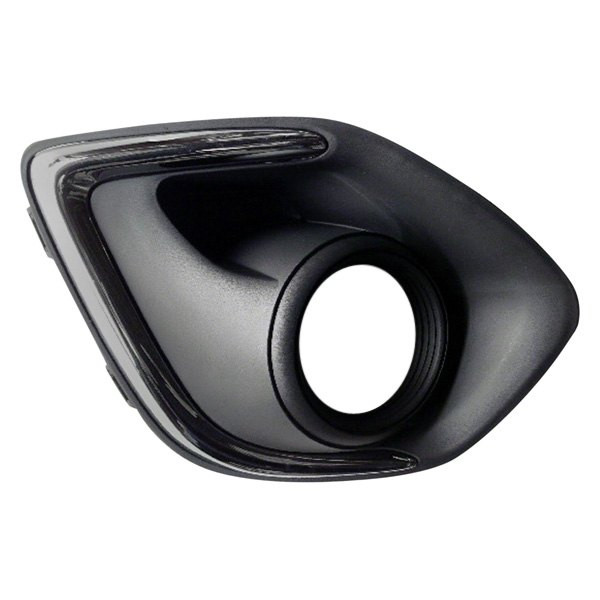 SHEMIOUTL13-95-2 Right Hand Front Bumper Insert for 2013-2015 Mitsubishi Outlander Sport-RVR - Chrome