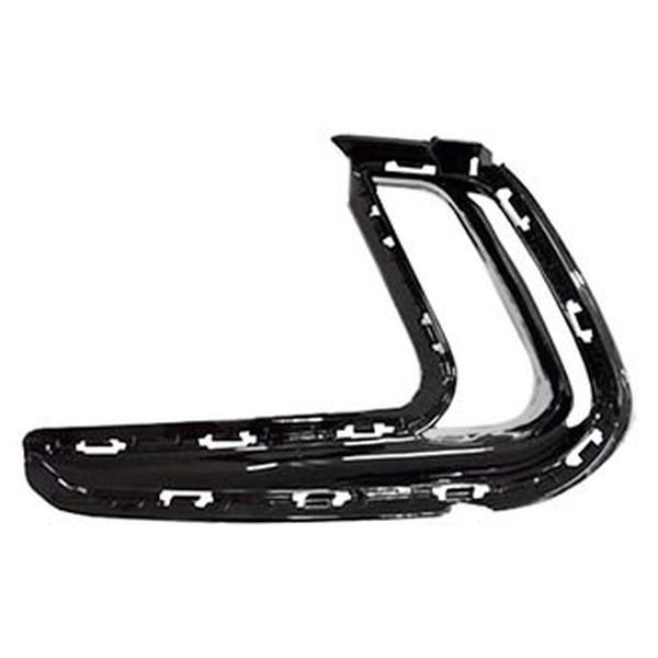 SHEHYELAN17A-95-1 Left Hand Front Outer Bumper Insert for 2017-2018 Hyundai Elantra Sedan
