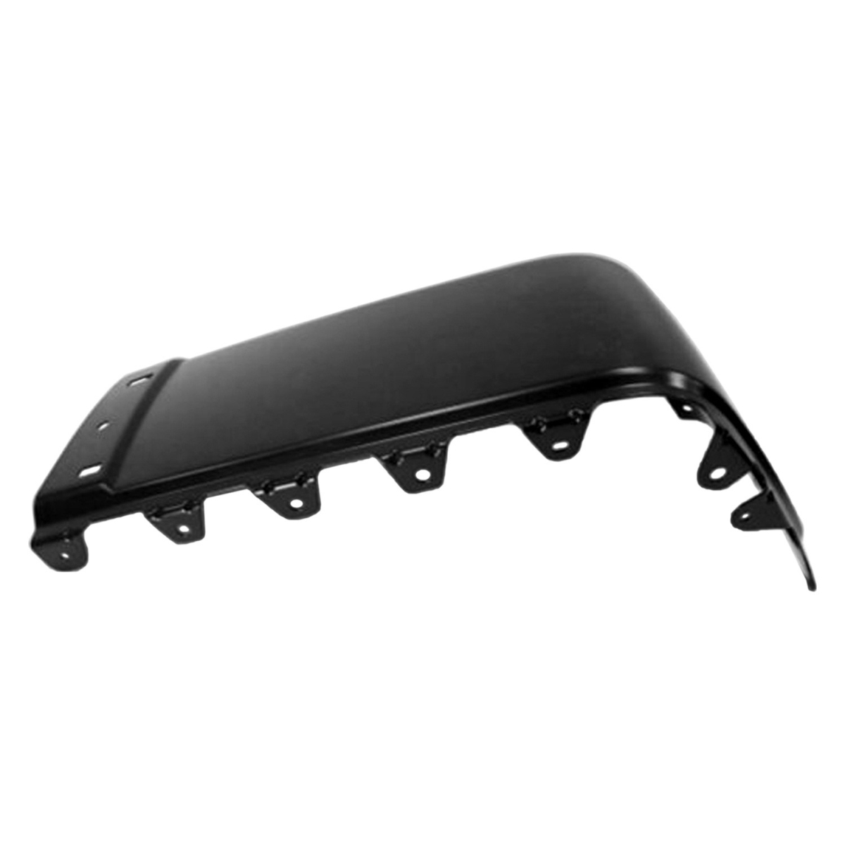 SHE902-91AQL CAPA Rear Left Hand Outer Bumper Extension for 2009-2013 Chevrolet Silverado 1500 - Black