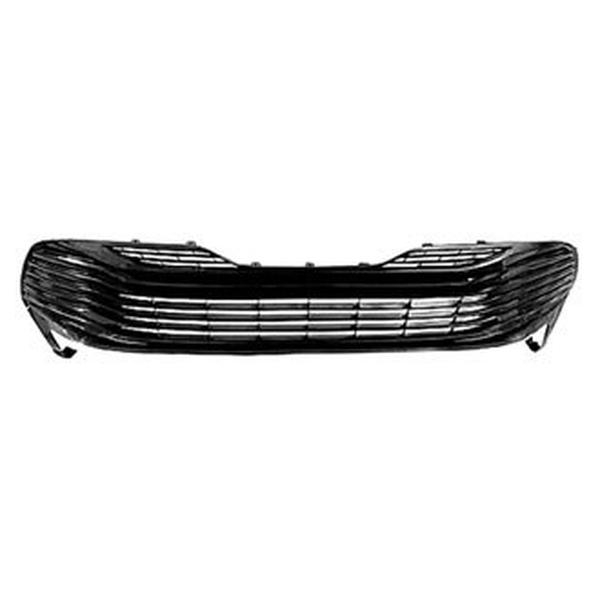 SHETOCAMR18C-99BGQ-0 CAPA Front Bumper Grille for 2018-2020 Toyota Camry L-LE