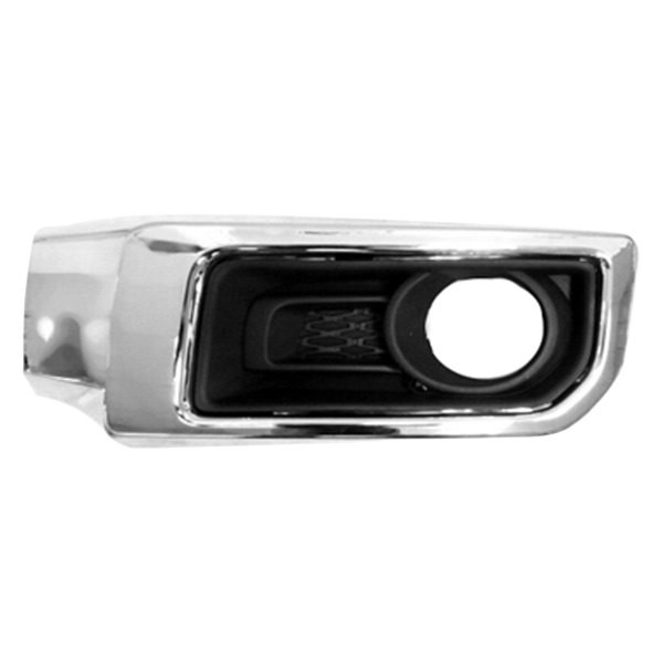SHE8107-95Q-1 CAPA Front Left Hand Fog Lamp Bezel Bumper Insert for 2014-2020 Toyota 4Runner