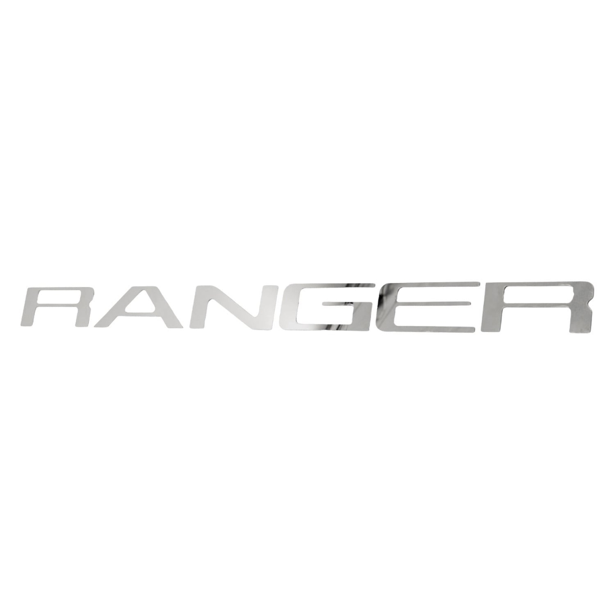 PUT55563FD Tailgate Lettering Emblems for 2024-Current Ford Ranger - Stainless Steel