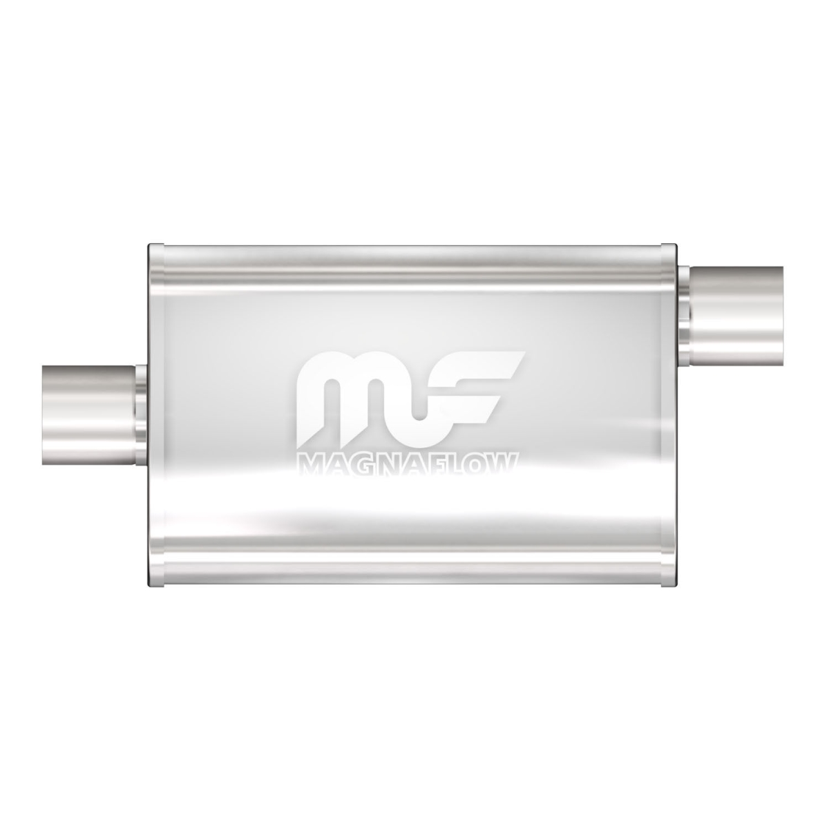 18 x 2.5 in. Center by Offset Stainless Steel Muffler