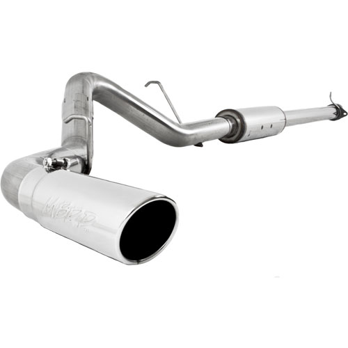 MBRS5076409 Single Side Cat Back Exhaust System for 2011-12 GMC, Silverado & Sierra 2500HD 6.0L V8 -  MBRP