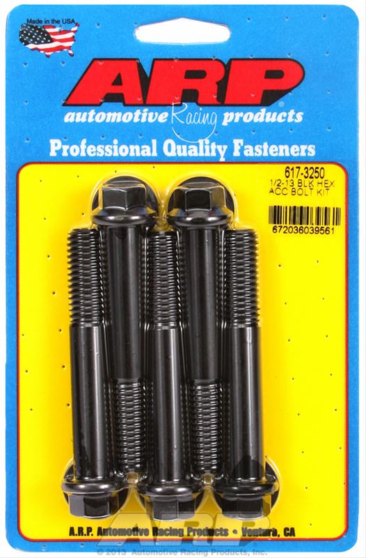617-3250 0.5-13 x 3.250 in. Hex Black Oxide Bolts