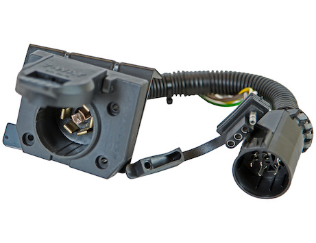 BUYTC1774P 7 Way & 4 Way Dual Plug Trailer Connector