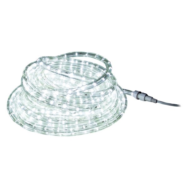 52.5 Foot Clear Rope Light With 576 LED - Includes Mounting Hardware And Cable