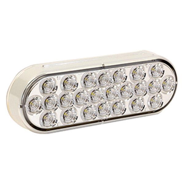 6.5 in. 24 LED Oval Back-Up Light - Clear