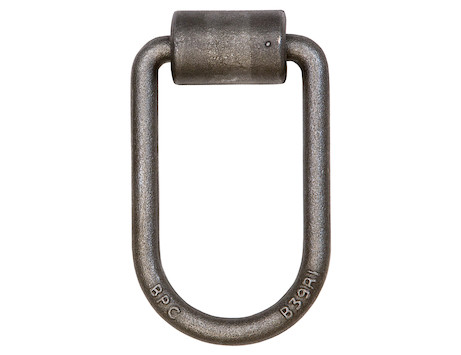 1/2 Inch Forged Extended D-Ring With Integral Weld-On Mounting Bracket