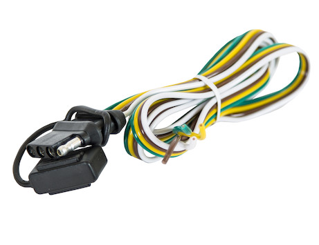 BUYTC1242 48 in. 4-Flat Trailer Connector with Cap