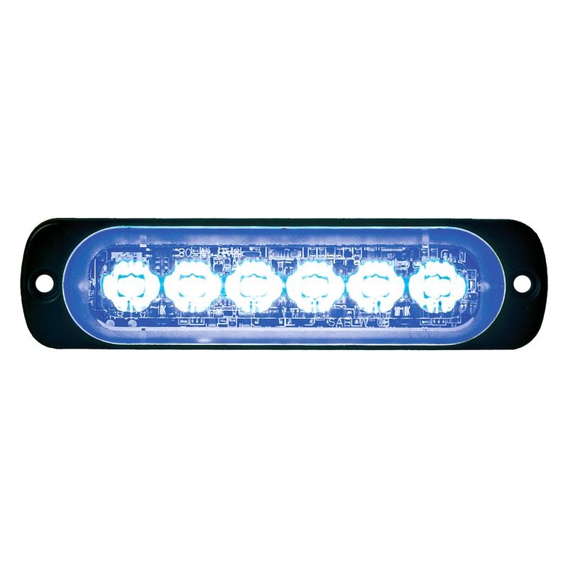 4.38 in. 6-LED Strobe Light, Blue