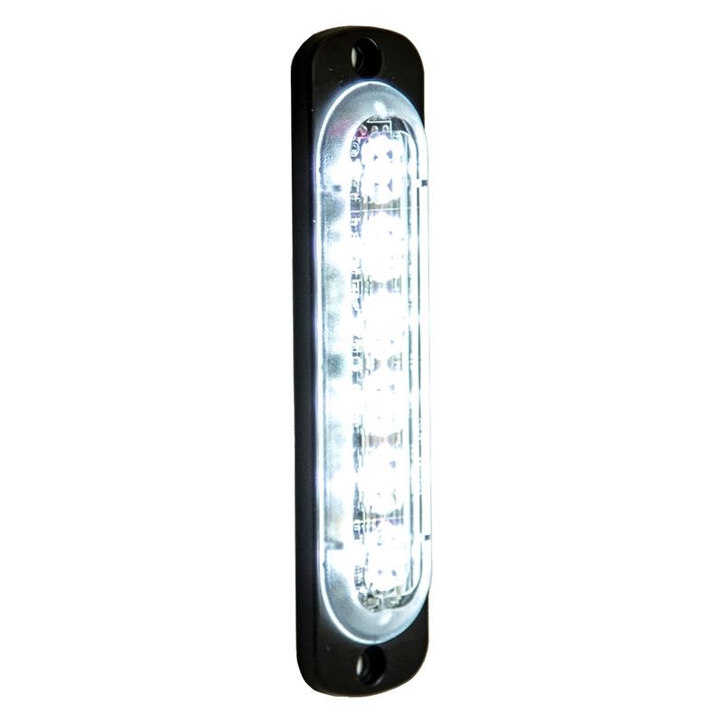 BUY8891911 4.38 in. 6-LED Strobe Light, Clear
