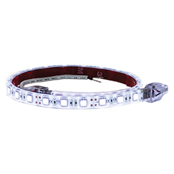 18 Inch 27-LED Strip Light with 3M Adhesive Back - Clear And Cool