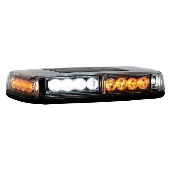 Amber/Clear  11 Inch Rectangular Multi-Mount LED Mini Light Bar