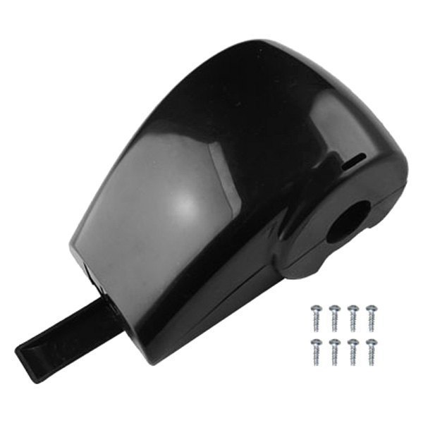 Patio Awning Idler Covers Kit - Black - 2 lbs - Durable Design