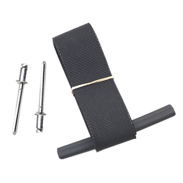 Planogram Awning Pull Strap - Black - 28 in. - Durable Design