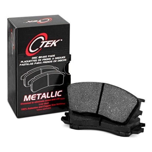 CEN102.03750 C-Tek Semi-Metallic Brake Pads with Shims for 1986-1993 Ford -  Centric Parts