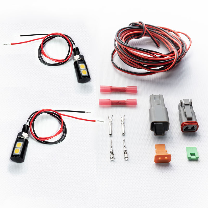 ACIOZ0803 License Plate LED Lights & Harness Kit