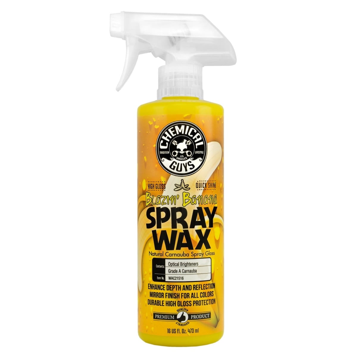 CHGWAC21516 16 oz Blazin Banana Carnauba Spray Wax