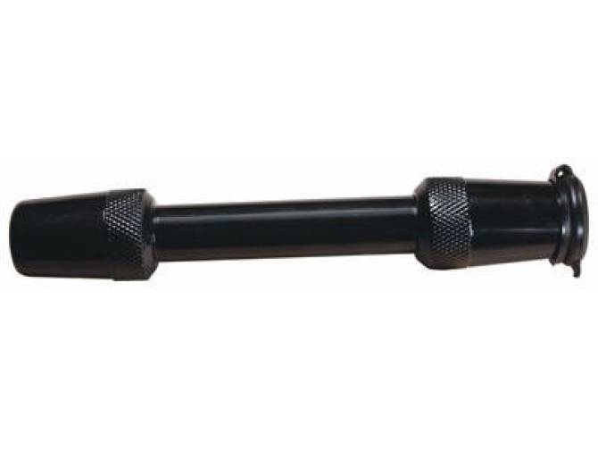Trimax Premium 0.63 in. Key Receiver Lock Rugged Black Epoxy Powder Coat