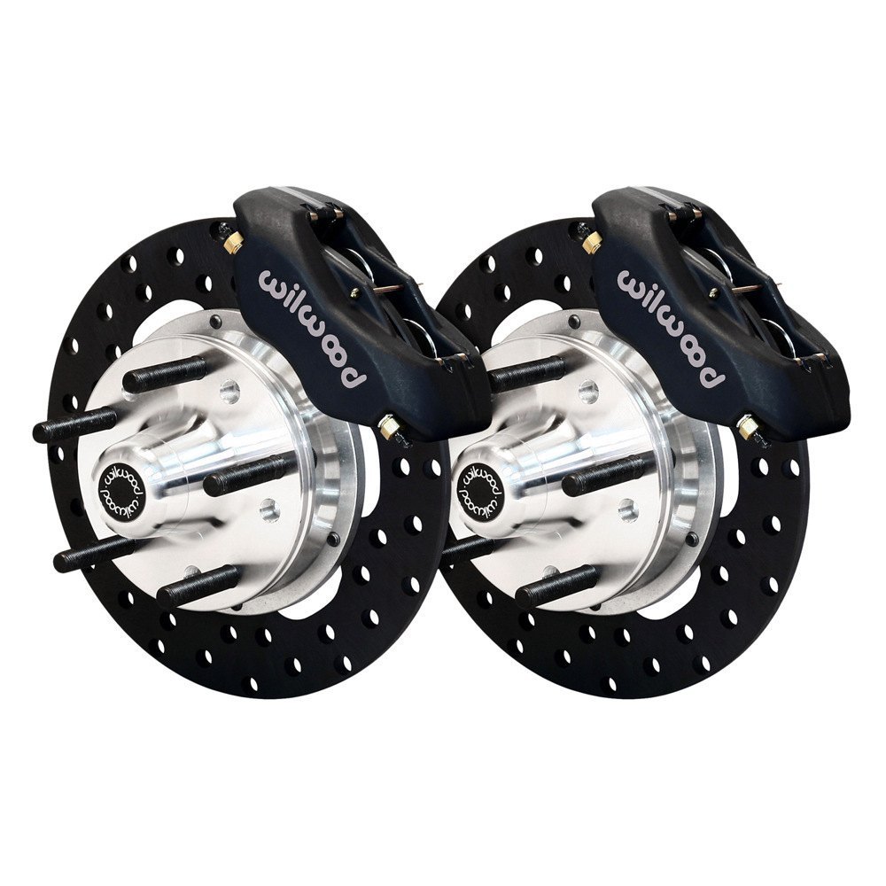 Forged Dynalite Front Drag Kit - Drilled Rotor