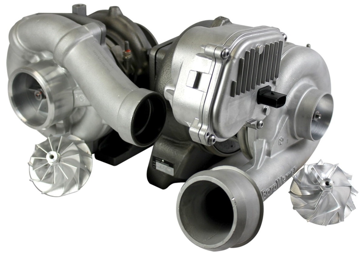 Twin Turbo Assembly - Ford 08-10 6.4L Powerstroke