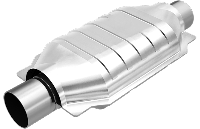 Picture of MagnaFlow 445009 Universal Catalytic Converter - CARB 3 in. California OBD-II