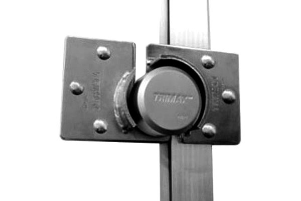 Hockey Puck Internal Shackle Trailer Door Hasp