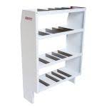 Heavy Duty Adjustable 3 Shelf Unit, 42 x 44 x 16 in.