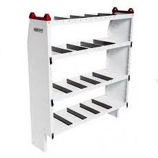 Adjustable 3 Shelf Unit, 52 x 44 x 13.5 in.