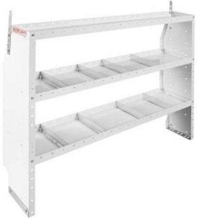 Adjustable 3 Shelf Unit, 60 x 44 x 13.5 in.