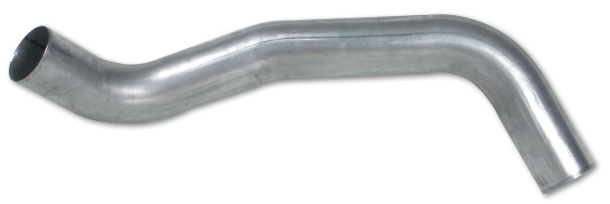 Aluminized Tailpipe - Passenger Side - 4 in. - 3.80 ft - Durable Steel