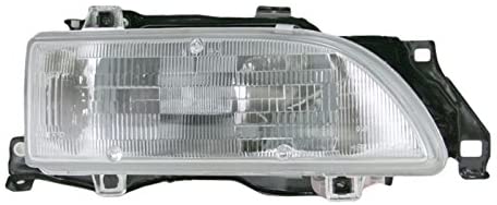 MZN312-1550R-AS Passenger Corner Park Signal Marker Replacement Headlight Assembly for 1998-2000 Lesxus LS400 - Chrome