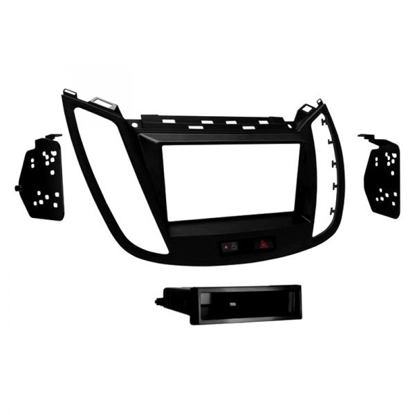 MET99-5833B Single & Double DIN Stereo Dash Kit for 2013-2016 Ford Escape - Matte Black