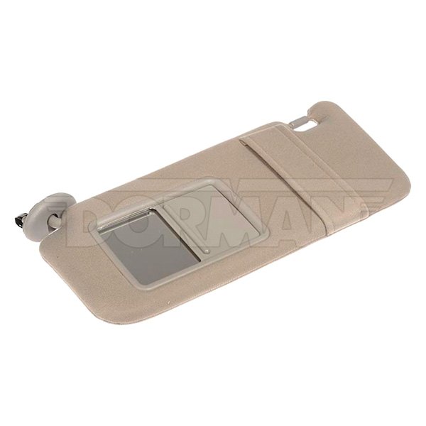 DOR74057 16 in. Driver Side Sun Visor for 2007-2011 Toyota Camry - Gray