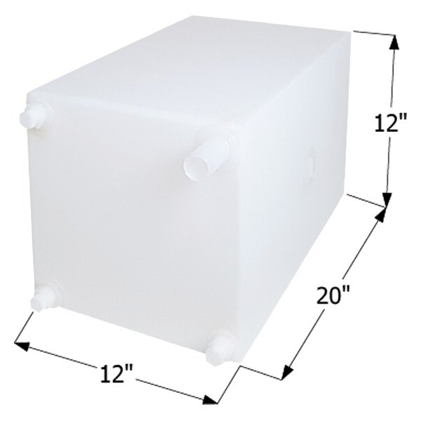ICR12504 20 x 12 x 12 in. Fresh Water Tank - 12 gal