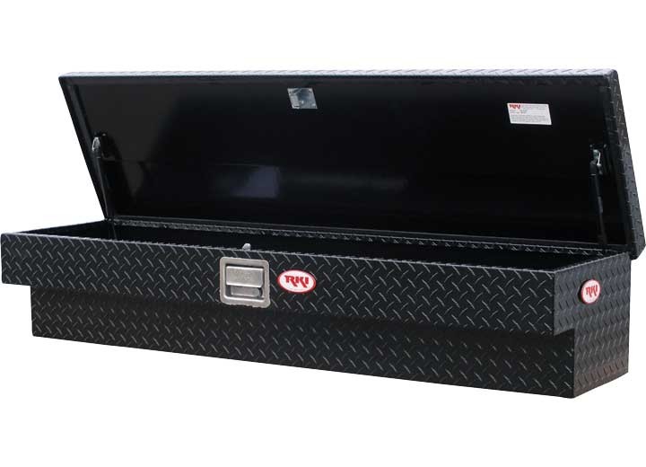 61SWAB 61 in. Wide Aluminum Side Box, Black