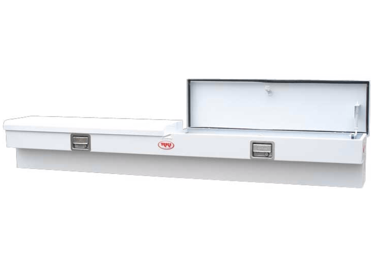 Picture of RKI 88SW 88 in. Wide Steel Side Box-2 Lids&#44; White