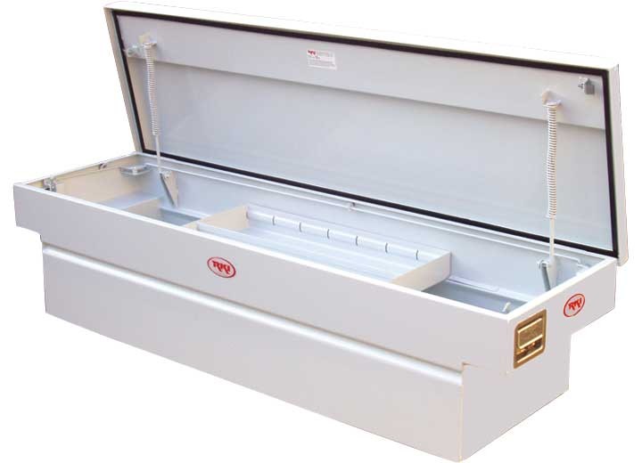 C63 Single Lid Steel Xbox - Fullsize Trucks, White