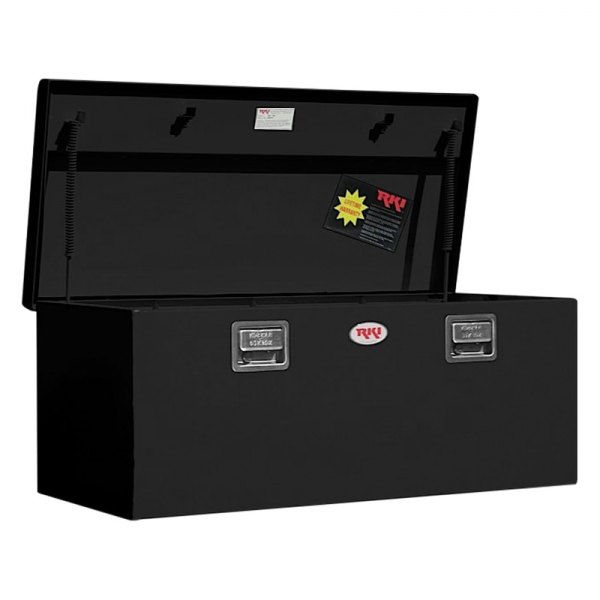 M45-1NMB Single Lid Steel Chest Tool Box for Sportside & Medium Size, Black