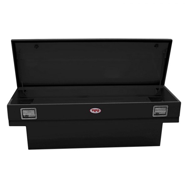 M60SB-1NMB Single Lid Steel Chest Tool Box with Offset for Fullsize, Black