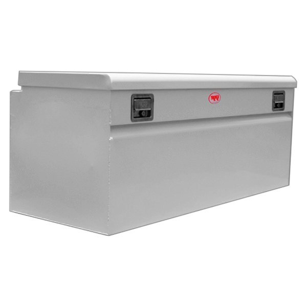 MTB60-1NM Single Lid Steel Chest Tool Box for 8 ft. Beds, White