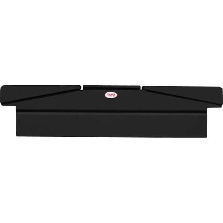 Double Lid Steel Cross Box Fullsize Trucks - Black