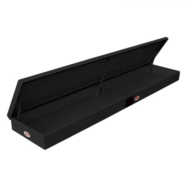 96 x 14 in. Service Body Top Compartment Box, Black